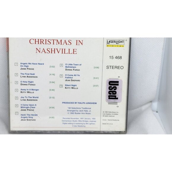 CD Christmas In Nashville Laserlight Digital Christmas Collection Music 1992 - Picture 5 of 8